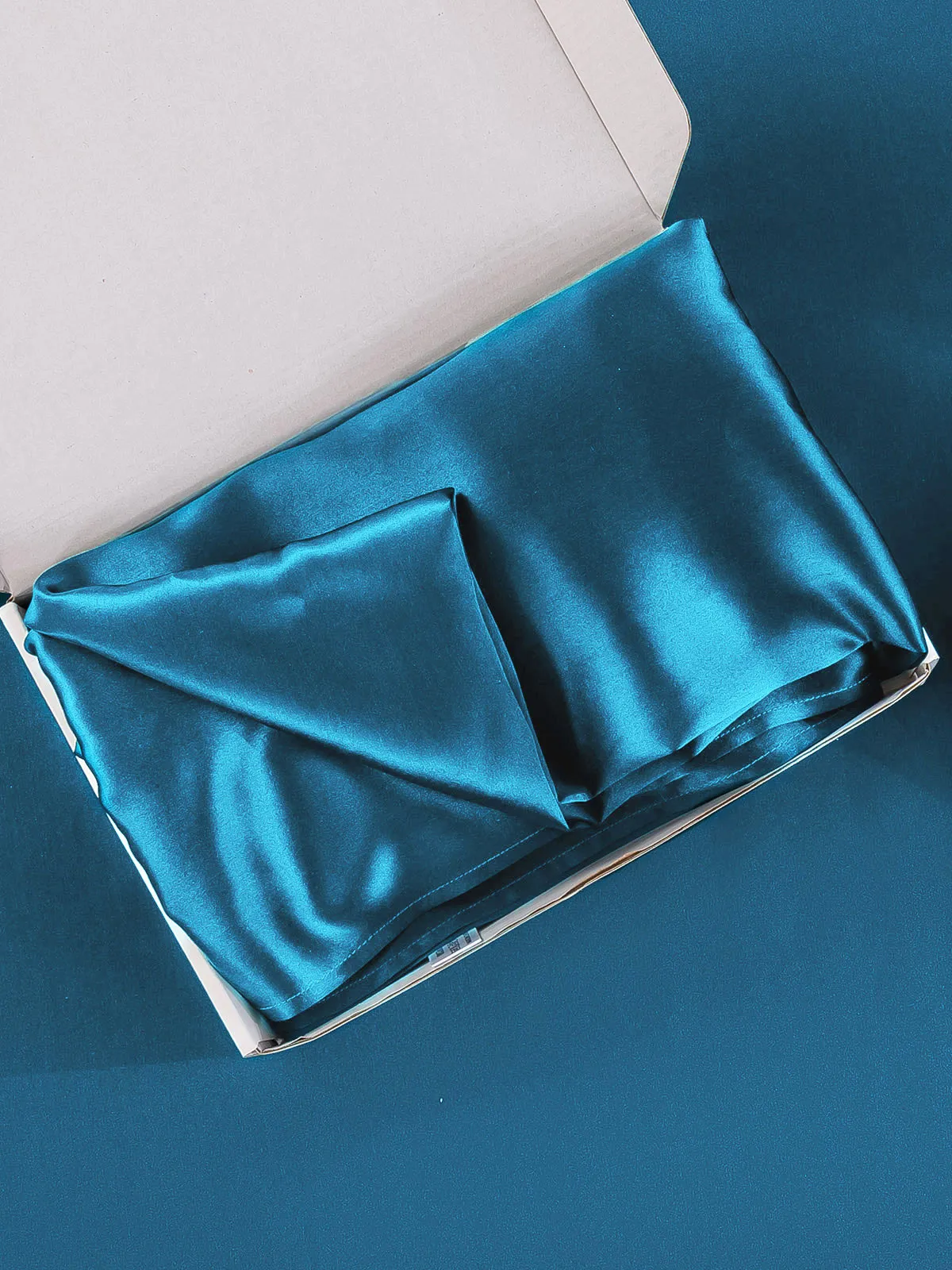 100% Mulberry Silk Pudebetrk med Kuvertlukning