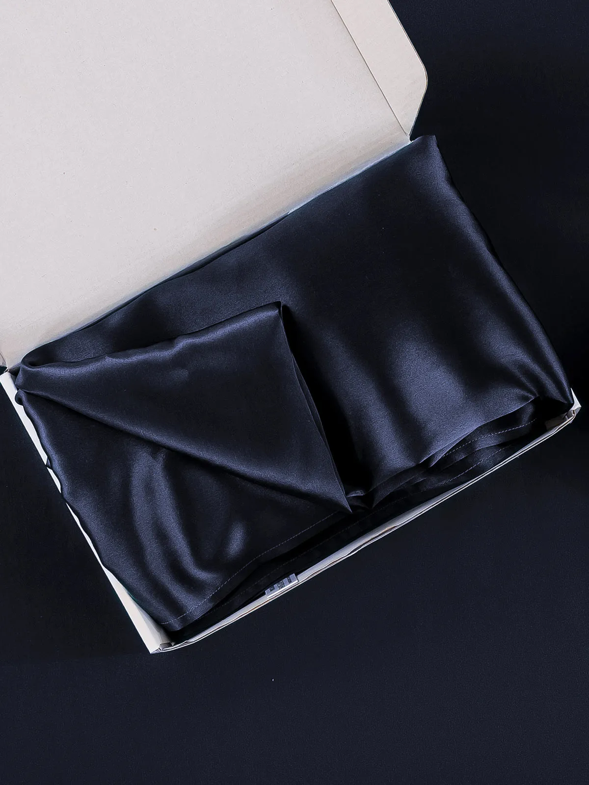 100% Mulberry Silk Pudebetrk med Kuvertlukning