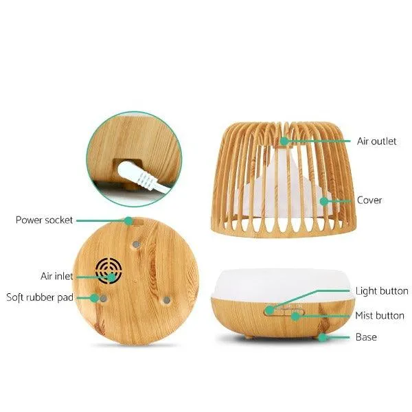 4-In-1 Aroma Diffuser - Aromatherapy Humidifier Purifier