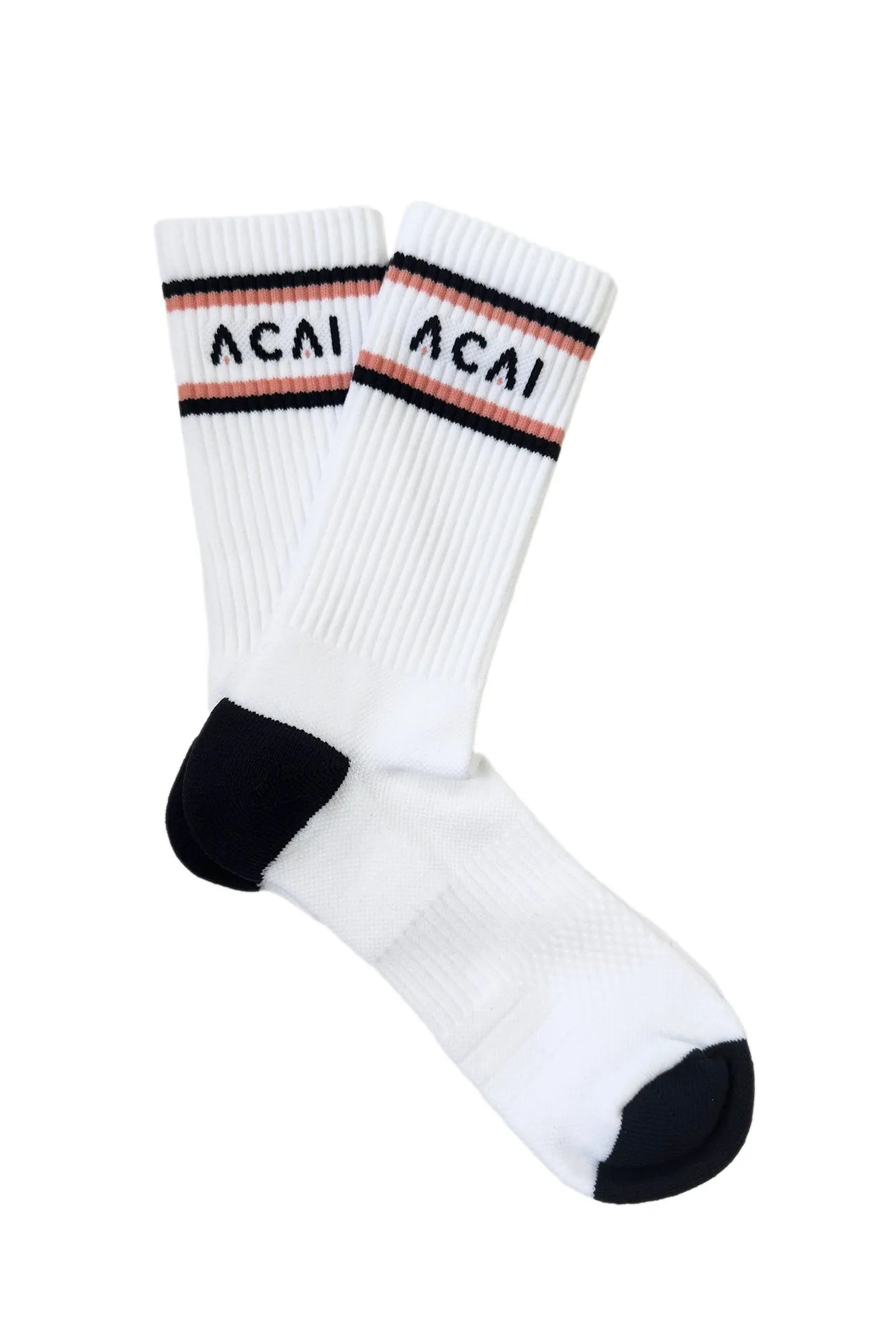 Active Stripe Socks - 2PK Deep Navy / Deep Sage