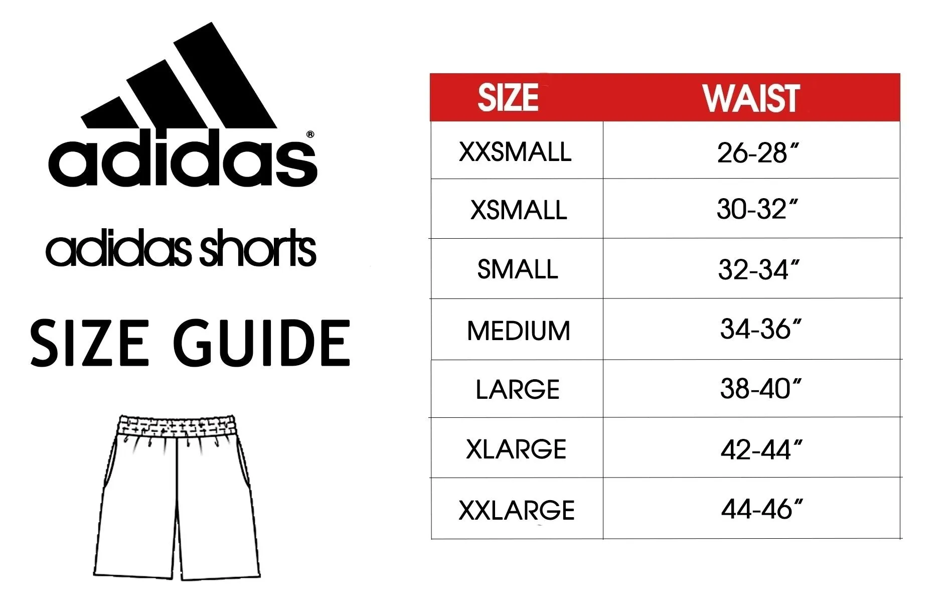 Adidas Satin Boxing Shorts in Black or White