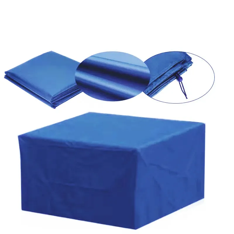 Blue Waterproof Outdoor Patio Garden Furniture Covers 210d Rain Snow Chair Covers Sofa Table Chair Dust Proof Cover