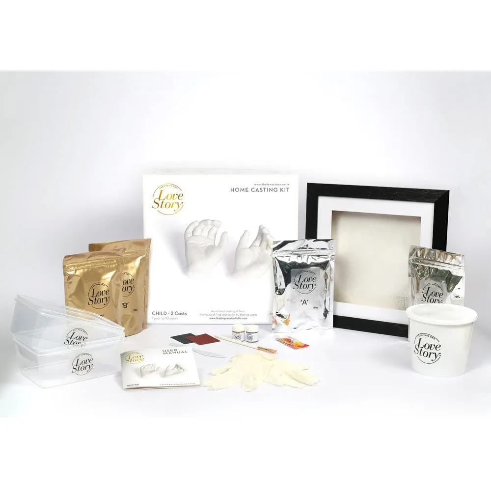 Child Impression Casting Kit - 2 Cast