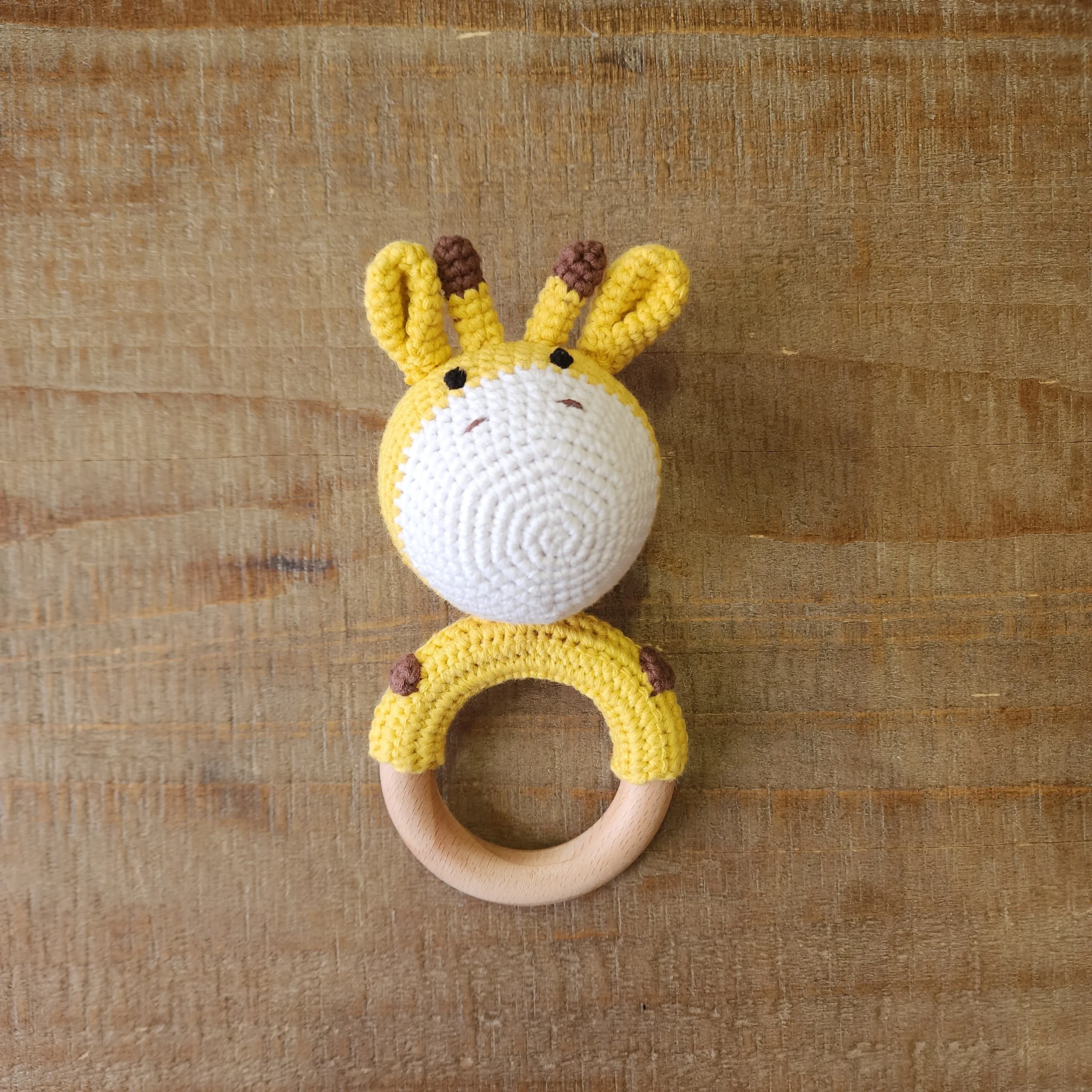 Crocheted Animal Rattle