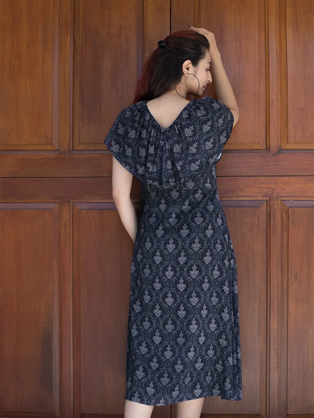 Deep Blue Dress