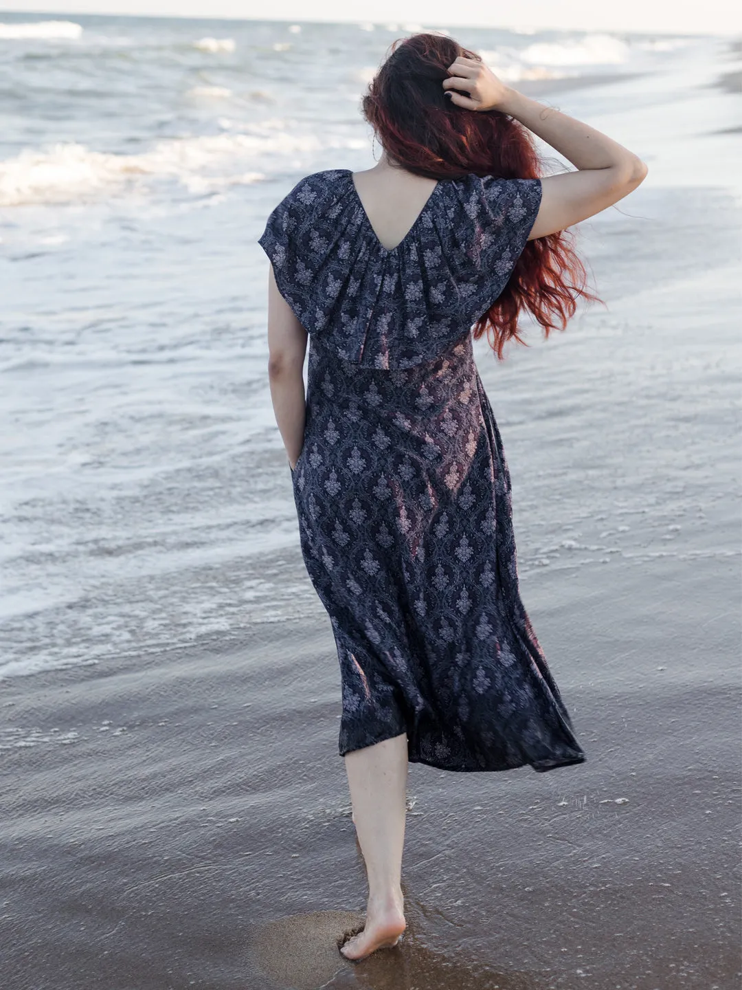Deep Blue Dress
