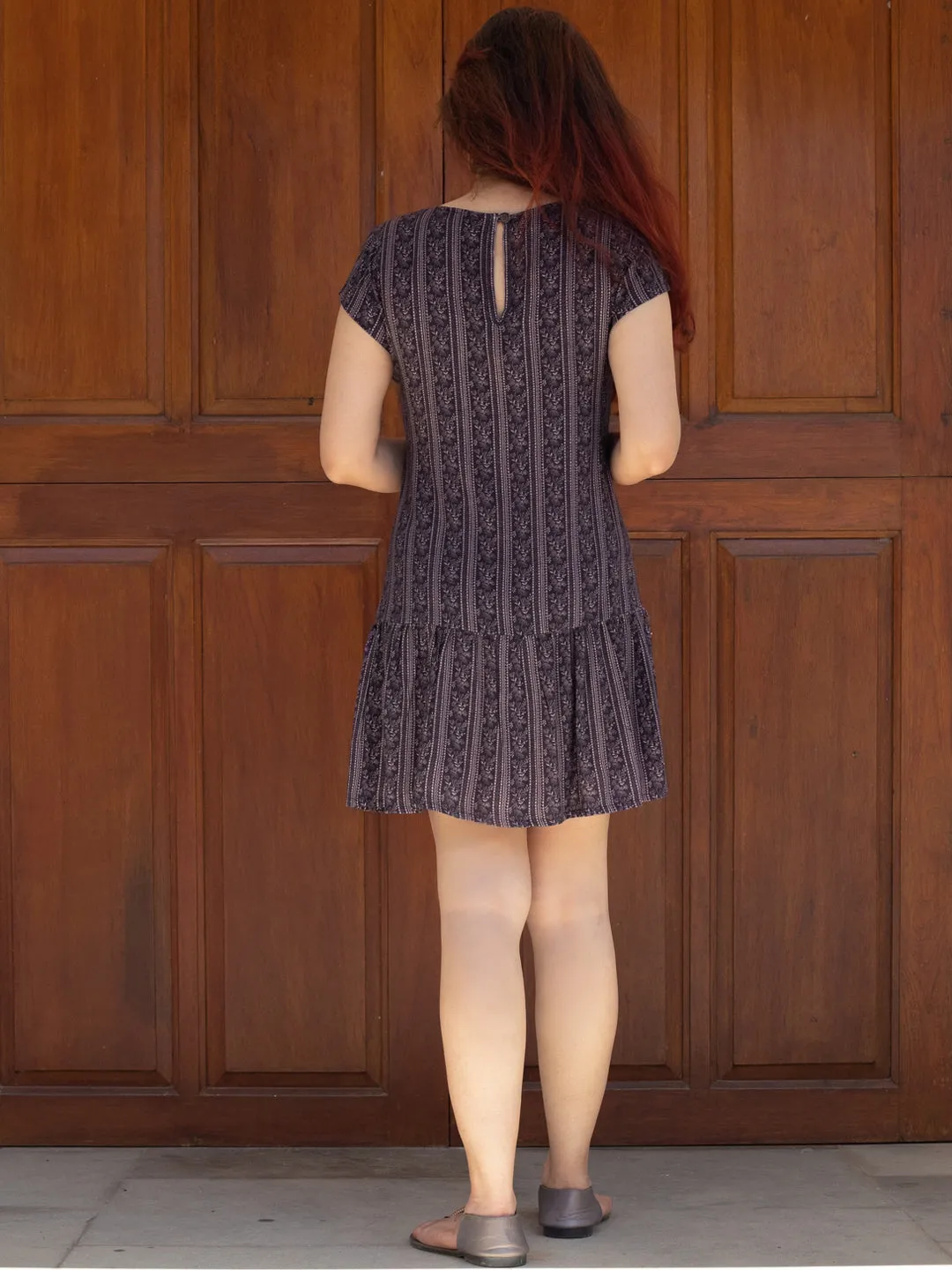 Deep Mauve Dress