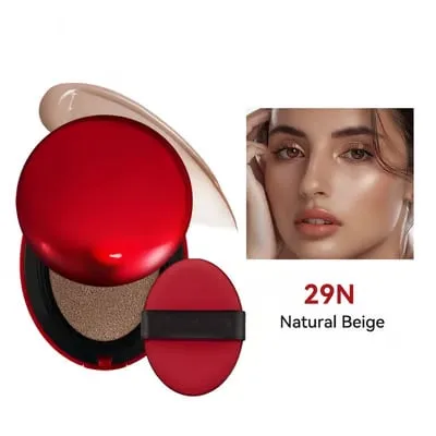 High-Coverage Hydrating Long-Lasting Red Cushion Foundation