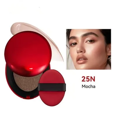 High-Coverage Hydrating Long-Lasting Red Cushion Foundation