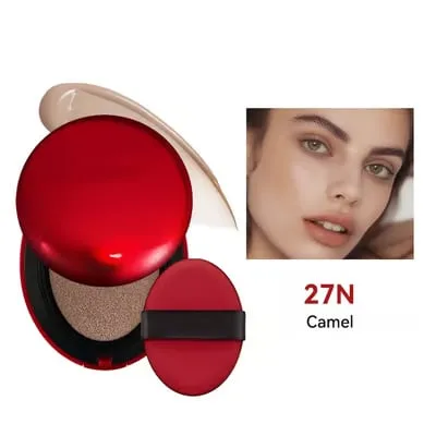 High-Coverage Hydrating Long-Lasting Red Cushion Foundation