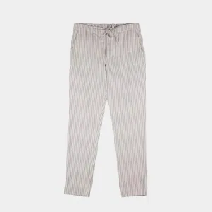 Joey Pant (Grey   White Stripe)