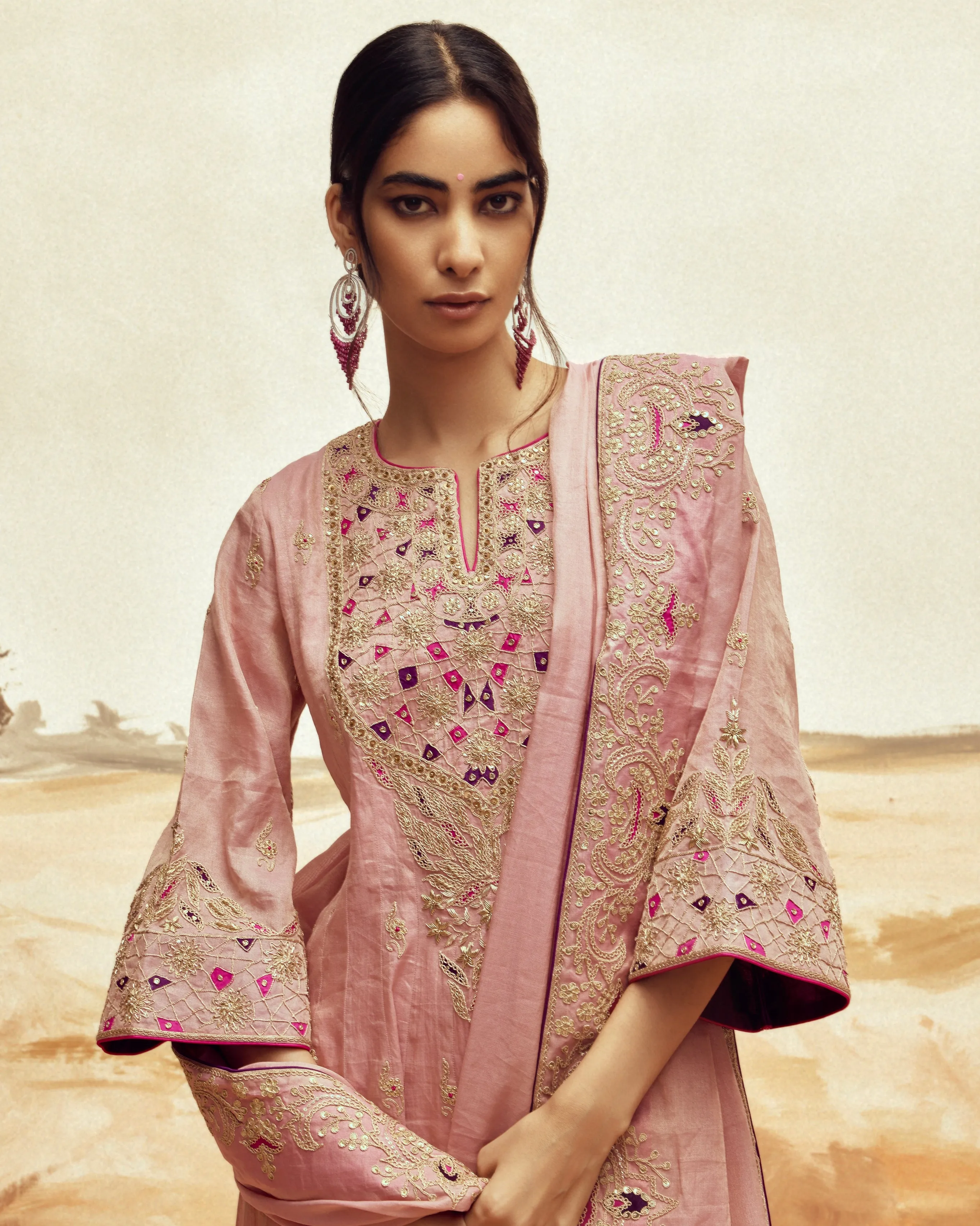 Johari Classic Anarkali Set