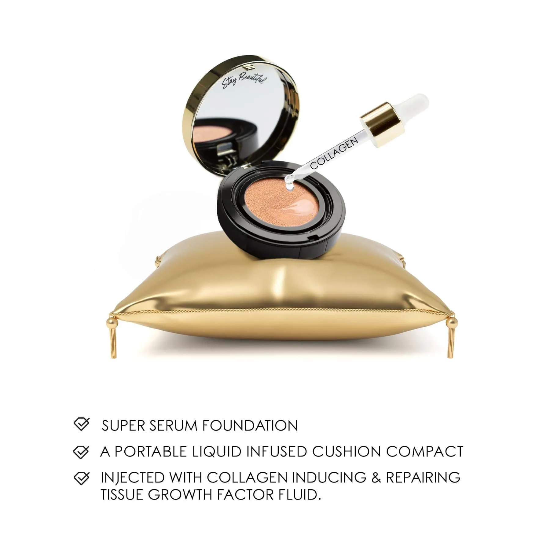 LAST STOCKS 10 Collagen Cushion Compact Foundation- Winner Best Foundation