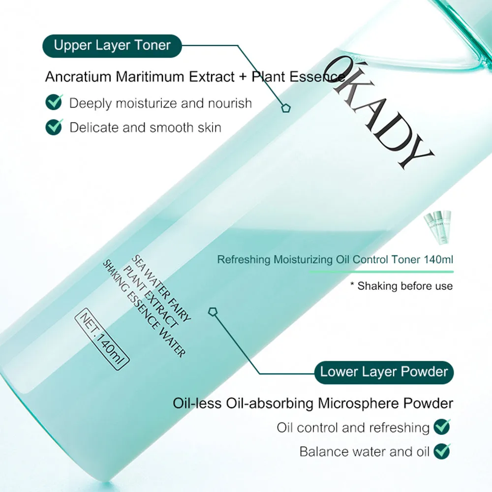 OKADY - Moisturizing Oil Control Skin Care Set
