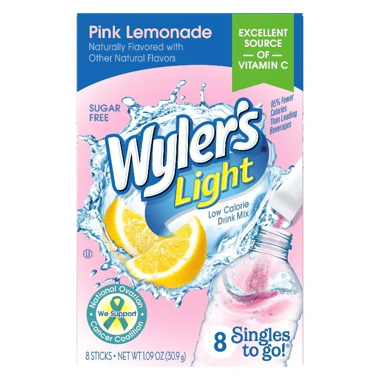Pink Lemonade Sugar-Free Singles to Go Drink Mix