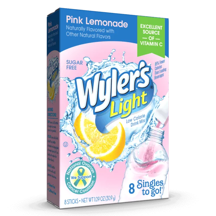 Pink Lemonade Sugar-Free Singles to Go Drink Mix