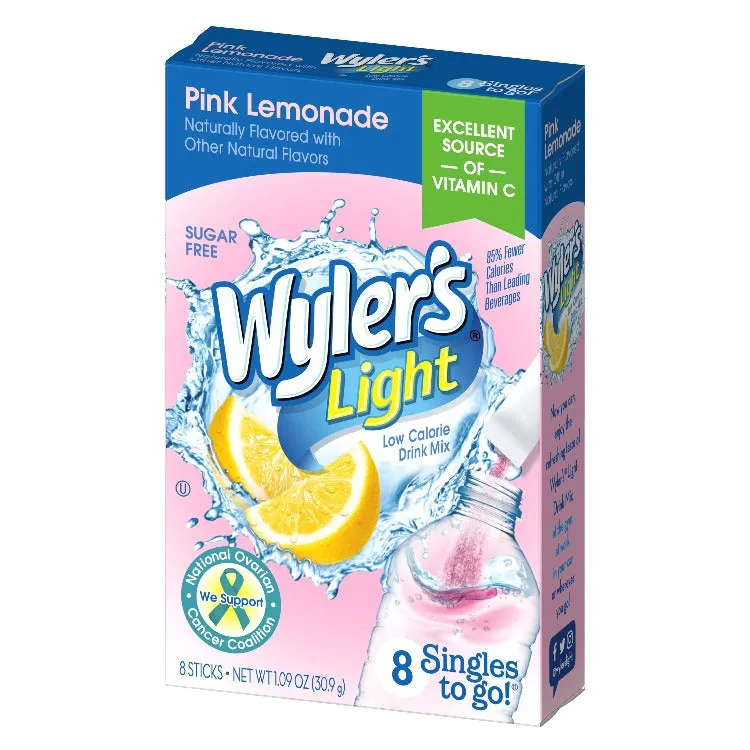Pink Lemonade Sugar-Free Singles to Go Drink Mix