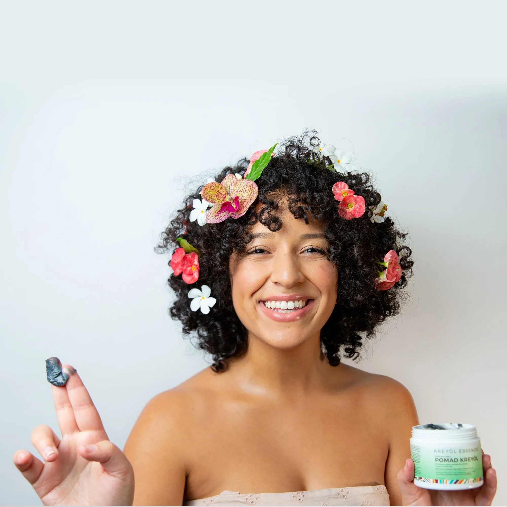 Pomad Kreyòl: Natural Scalp Balm Treatment (4oz)