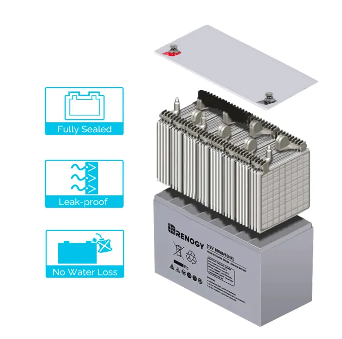 Renogy Deep Cycle AGM Battery 12 Volt 100Ah | RNG-BATT-AGM12-100