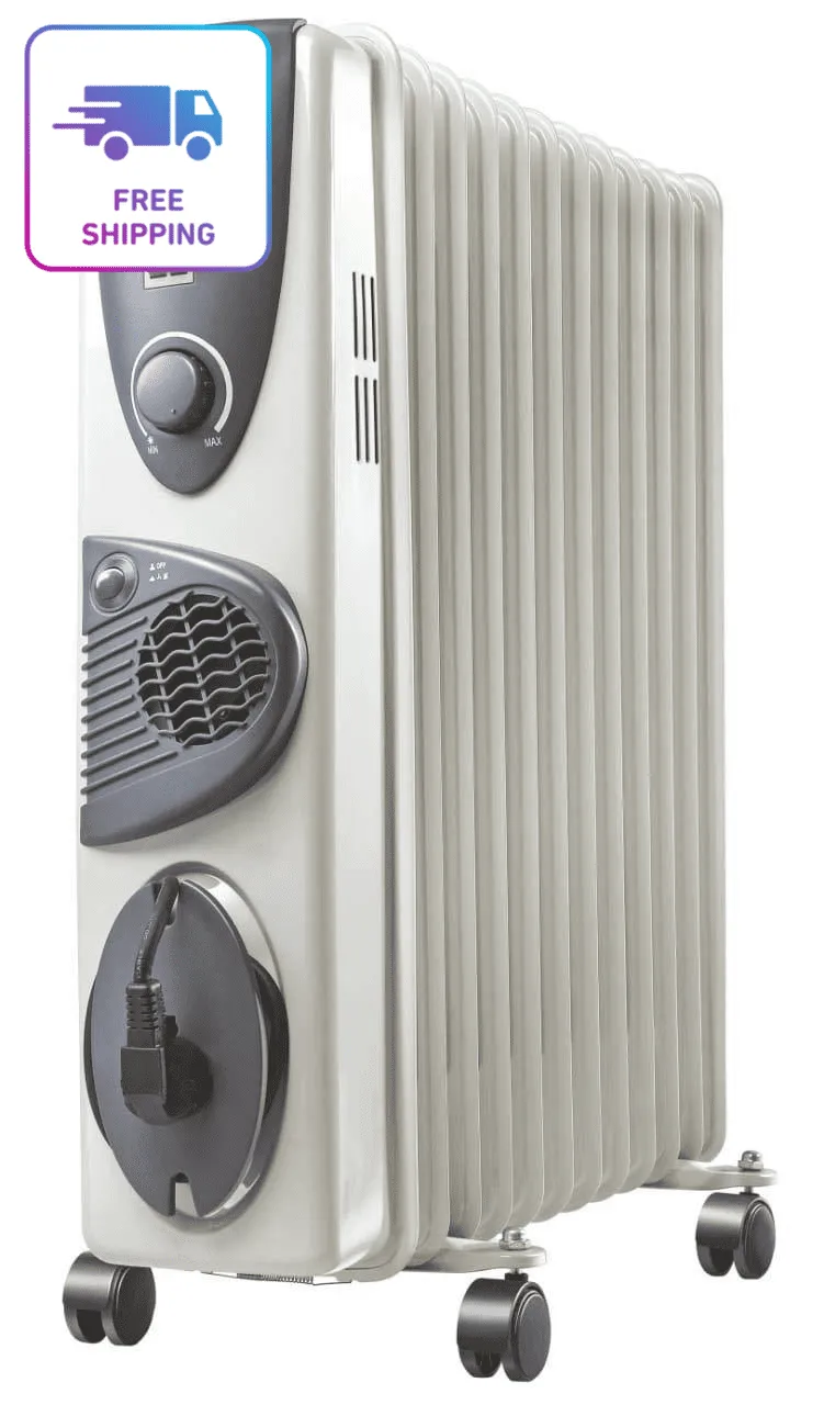 Russell Hobbs ROR 15F 2900 Watts Oil Filled Radiator Electric Room Heater