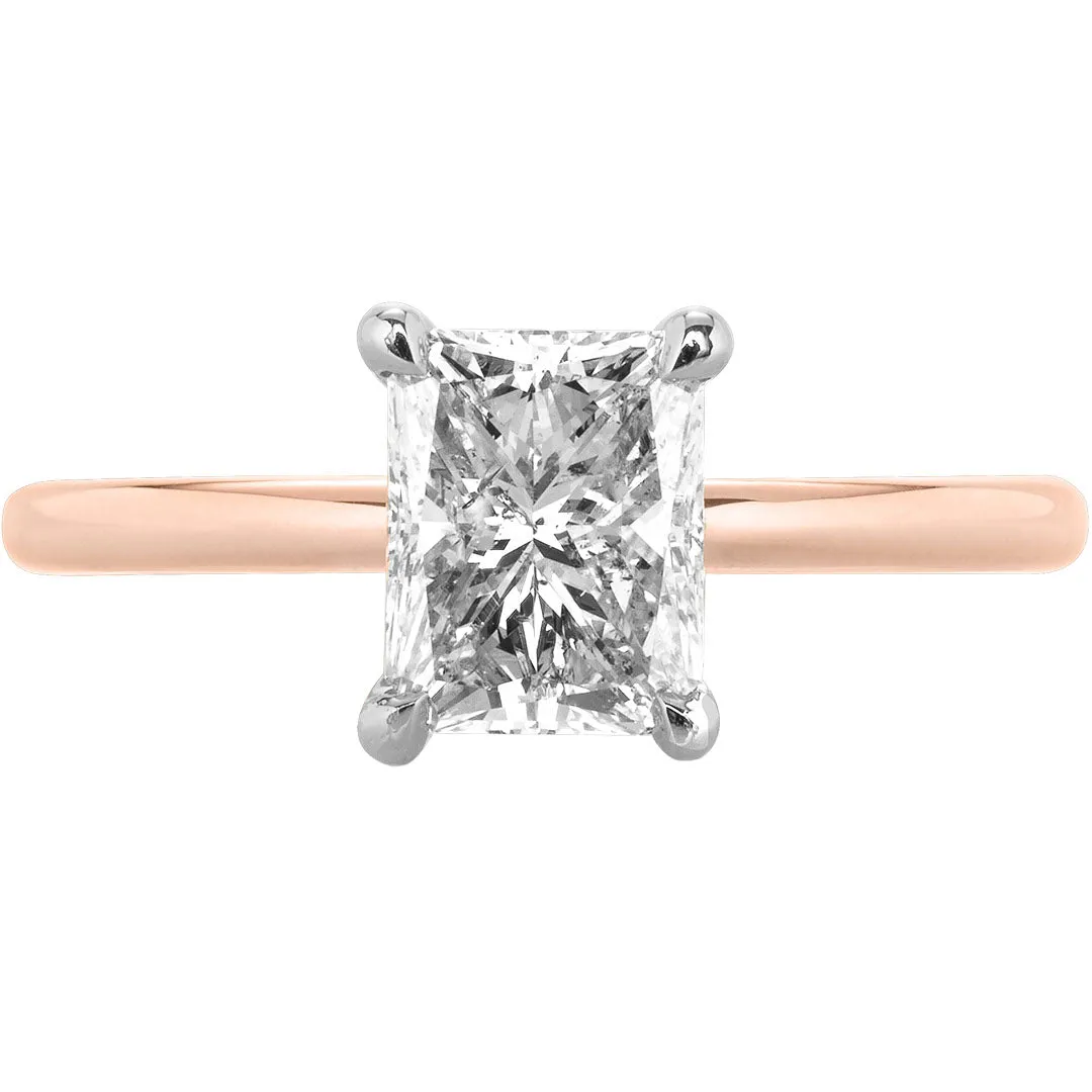 The Signature Solitaire   Hidden Halo | Radiant