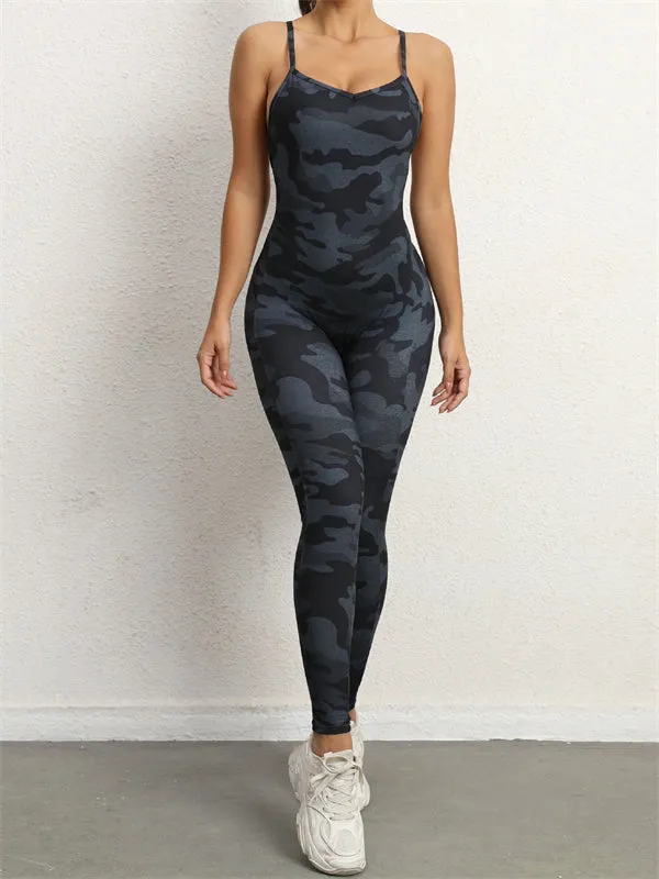ZASUWA Female Camouflage Jumpsuit